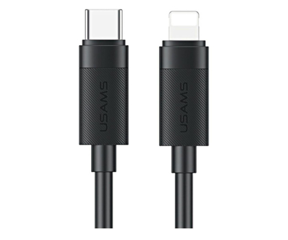 Kabel USAMS Kabel U94 30W USB-C do Lightning 1m czarny